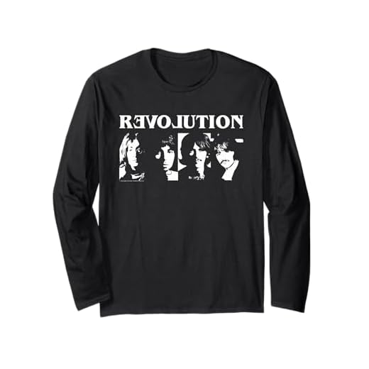 ビートルズレボリューション 長袖Tシャツ