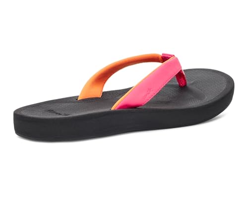 Image of Sanuk Womens Cosmic Shores | Water Resistant Flip Flops for Women | EVA Footbed With Arch Support | Women's Beach Sandals