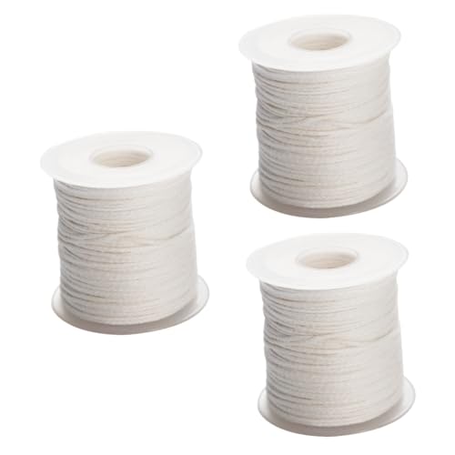 Tofficu rollo de mechas de algodón para velas