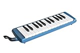 26 notas, funda de plástico MELODICAS. HOHNER Melodica STUDENT 26 AZUL.