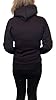 LUXFAB Ladies Plain Zip Up Hoodie – Women’s Fleece Sweatshirt with Hood & Pockets – Casual Full Zip Hooded Jumper Jacket Top UK S-5XL (UK, Alpha, 3XL, Plus, Regular, Black) #5