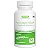 Ashwagandha Complex KSM-66 600mg ad Alto Dosaggio, L-Teanina, Magnesio, Zinco e Vitamine B Metilate, Estratto di Sola Radice 5% Withanolidi, Stress Support, Puro & Vegano, 60 capsule - Igennus