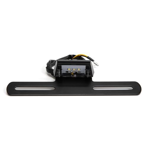 Éclairage de plaque moto à LED anti-vibrations avec support de cadre robuste pour quad