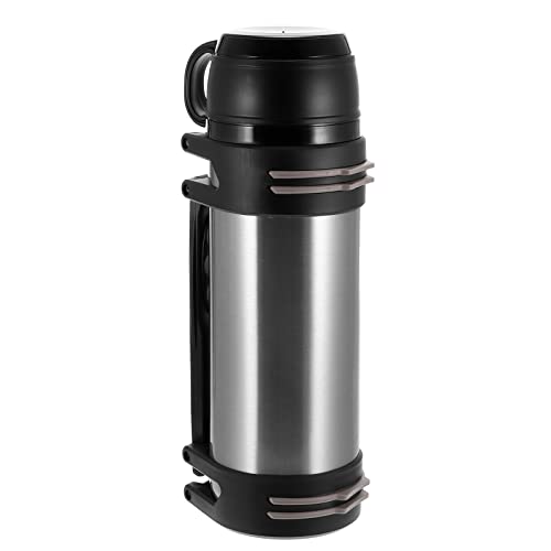 COZHYESS 2 Litros Termo, Termo de Viaje, Inoxidable,Aislamiento de Doble Pared, Se Mantiene Caliente o Frío 24 Horas, Agua, Café, Leche, Adecuado Para Acampar, Viajar, Escalar Montañas y Pescar