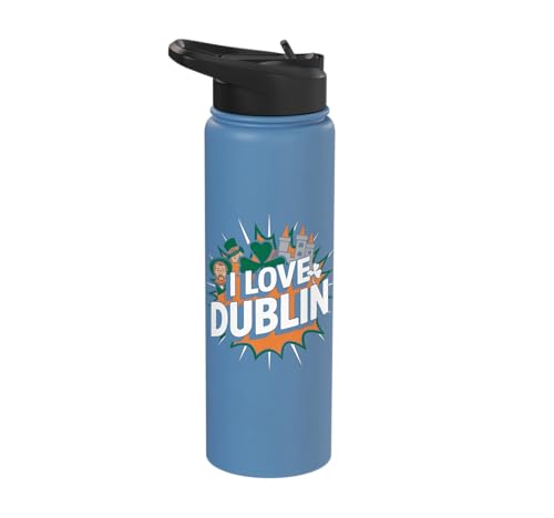 I Love Dublin Ireland Travel Dublin Souvenir Stainless Steel Insulated