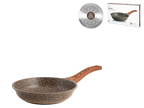 Unique Padella 24 cm Antiaderente marrone
