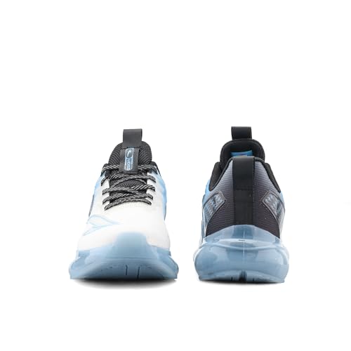 Image of ASIAN Quantum-27 Men's Sports Running Shoes with See-Through Air Sole, Memory Foam Comfort, Breathable Knit Upper & Stylish Athletic Performance Design