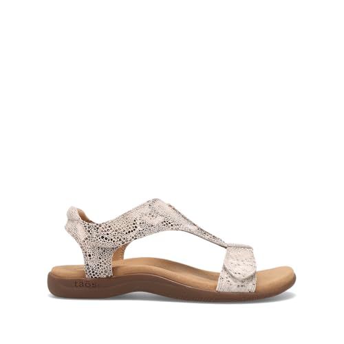 Image of Taos The Show Premium Leather Women's Sandal - Experience Everyday Style, Comfort, Arch Support, Cooling Gel Padding and an Adjustable Fit for Exceptional Walking Comfort