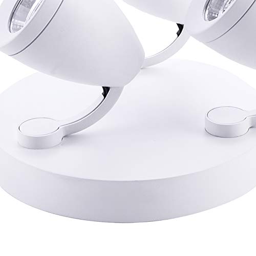 Spot De Sobrepor De Alumínio Bella Iluminação Giro No Voltagev Branco