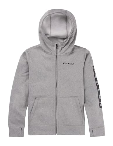 Sweat Burton Garçon Gris XL : Fini le Froid Intense à la Récré