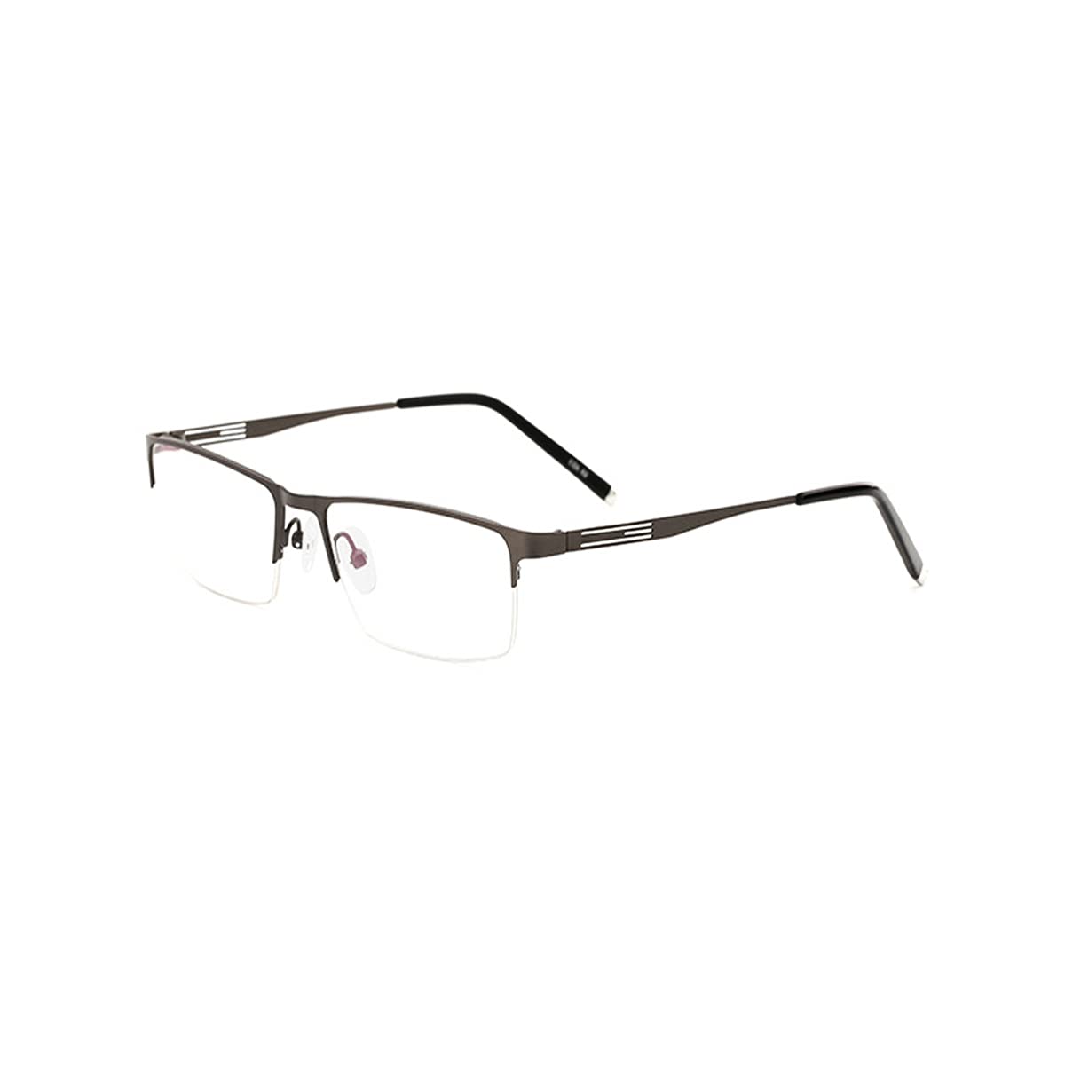 Shortsighted Glasses Nearsighted Glasses Men Women Alloy Half-Frame Strengths -0.5 to -6.0