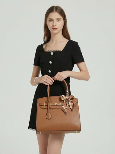 Designer Classic Top Handbags For women, Shoulder Purses For Ladies, Adjustable Strap Work Satchel with Wallet - Image 3