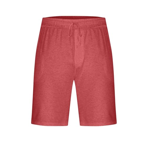 Mens Casual Shorts Elastic Waist Drawstring Lounge Shorts Summer Beach Shorts Loose Fit Teen Boys Baskeball Pants4