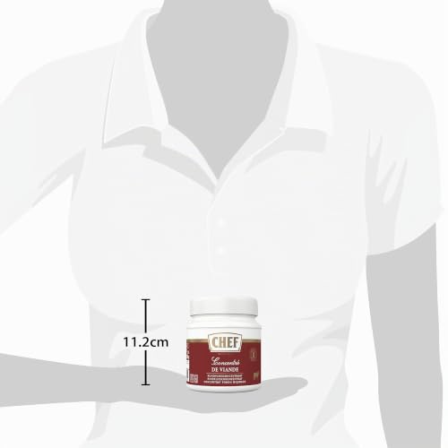CHEF - Concentré de Viande en Pâte - Sauce, Fonds et Fumet - Pot de 580g – vue 4