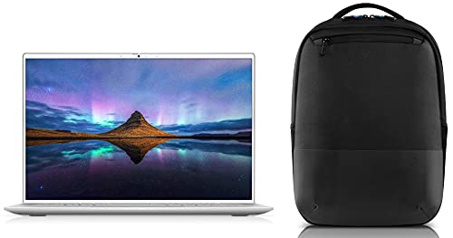 Image of Dell Inspiron 7400 14.5 QHD+ IPS Anti Glare Display Laptop (i7-1165G7 / 16 GB / 512 SSD / Nvidia MX 350 2 GB GFX / Win 10 + MS Office / Silver / Backlit with FPR) +Dell Pro Slim Backpack 15