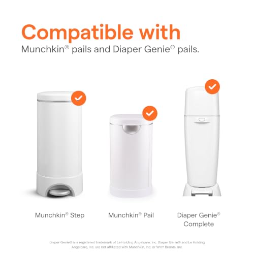 Munchkin Arm & Hammer Diaper Pail Refills, Lavender, 8 Pack - image 6
