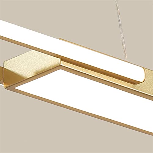 Suspension LED 48W à gradation continue et lustre géométrique variable - 2