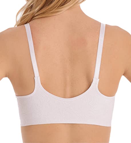Bali Damski biustonosz z fiszbinami Comfort Revolution z przodu i z zamknięciem, biały, 85D