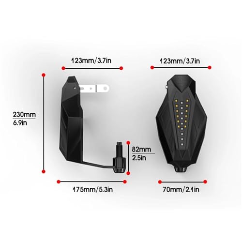 Protège-mains Aprilia Sxv 150 évite levier cassé - 5