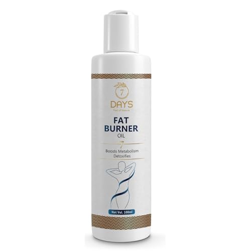 7 Days Fat burner Oil for Men & Women, Helps Achieving Tonned Body, Weight Loss Management & Fat Burning – 100 ml 7 Days Fat burner Oil for Men & Women, Helps Achieving Tonned Body, Weight Loss Management & Fat Burning – 100 ml