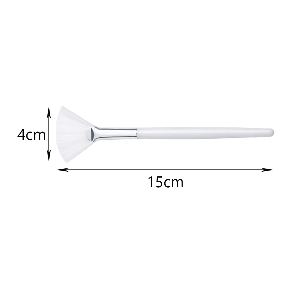 TRKETK 6 Pcs Facial Fan Brushes - Image 2