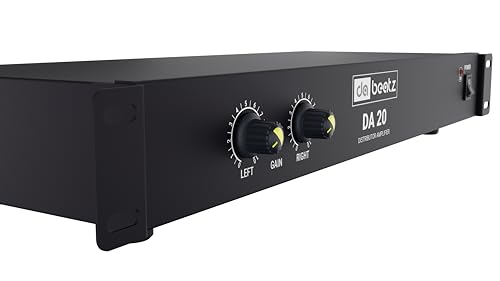 Image of da.beatz. DA 20 Sound Distributor Amplifier For DJ Disco Birthday Party Stereo Mono Equipment Large Scale Event