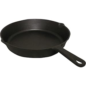 King Kooker 15″ Seasoned Cast Iron Skillet