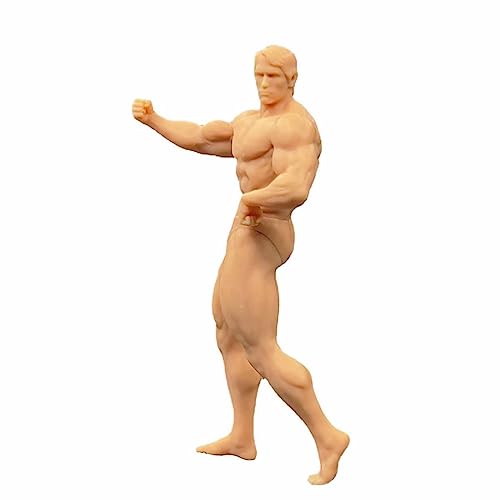 Figura Hombre Musculoso Miniatura 1/43 6 Pcs miniatura 6