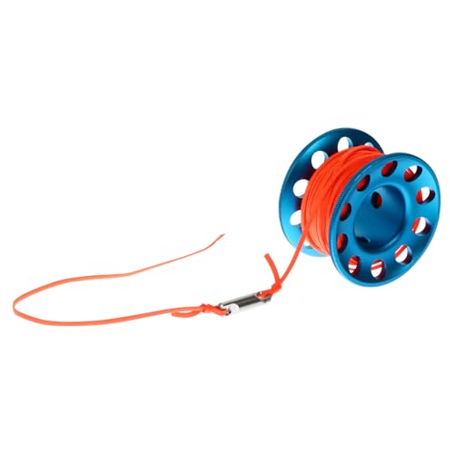 VICASKY 1 set Scuba Diving Spool with Snap Clip Finger Spool Essential Underwater Accessory for Cave and Technical Diving Durable and Convenient