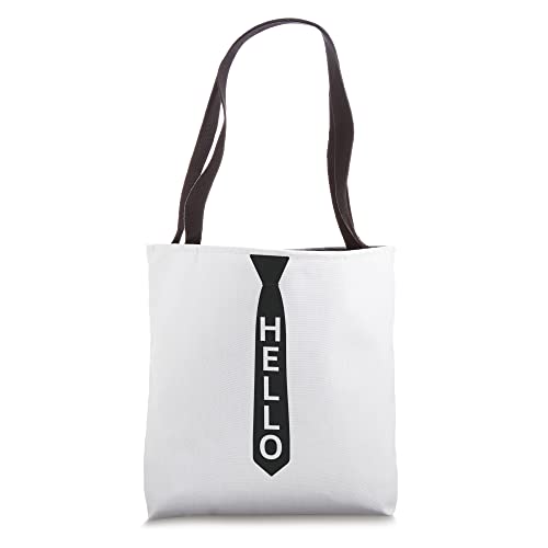 Book of Mormon Musical Hello Tie Tote Bag