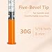 1 ml/cc Syringe 30G 5/16