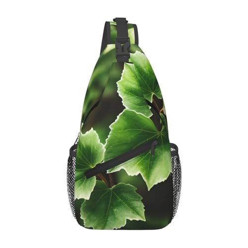 Mochila Bandolera con Estampado de Árbol Ivy Blossoms miniatura 1