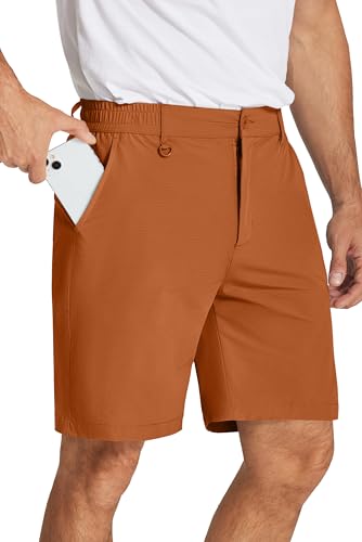 Amazon.com: COOFANDY Men's Golf Shorts 8 inch Lightweight Stretch