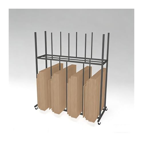 Support portable en métal pour cartons encombrants et tri