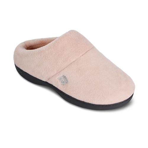 Image of isotoner womens Classic Clog Non-slip Memory Foam Slippers