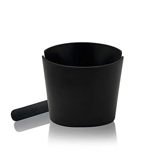 Contenitore per fondi di caffè, ABS plastica contenitore residui Barrel ,knock-off contenitore per caffè motivi,Nero