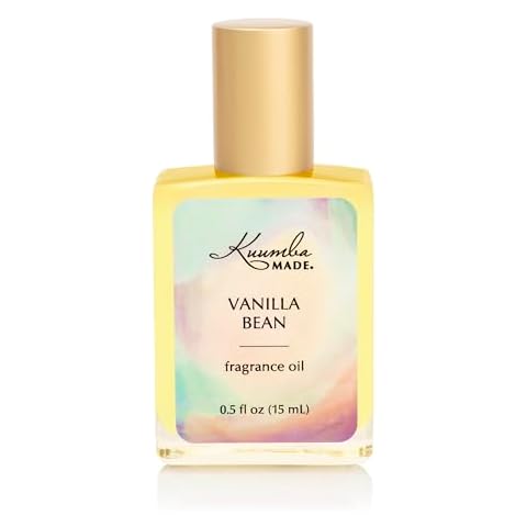 Kuumba Made Vanilla Bean Fragrance Oil 0.5 fl oz (15ml) | Alcohol Free Cover