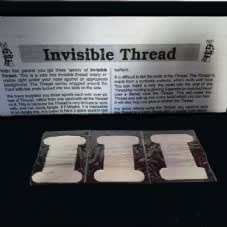 Buy R.S.Magic Tricks Invisible Thread Packed Pack Of 2,Grey Online at ...