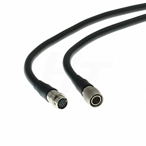 Cable de extensión Hirose de 12 pines macho a hembra para cámaras Sony Panasonic CCXC-12P 1m 4