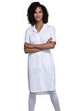 Cherokee Women Scrubs Dress Workwear Professionals Button Front WW500, XL, White