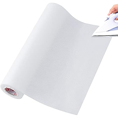 Simthread Abschneiden Stickvlies zum Aufbügeln Unsichtbar zum Sticken, Nylon 100% Cover