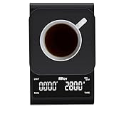 alter Smart Brewing Scale, Digital Weight Scale for Coffee Drip, Pour Over Coffee, 0.11g of Accuracy, Espresso Scale with Timer(Batteries Included) Black