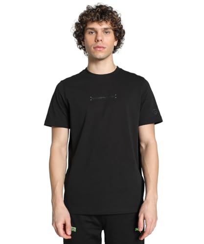Image of Puma Men's Cotton Solid Printed MAPF1 Two Tone Polo Regular Fit T-Shirt
