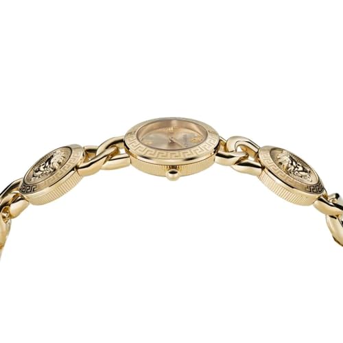 Versace Stud Icon Ladies Gold Watch VE3C002222