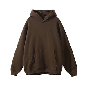 Generisch Braun Kapuzenpullover Herren Freizeitkleidung