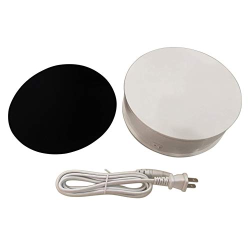 Motorized Turntable Display, 360 Degree Electric Rotating Display, Turntable for in Display Jewelry