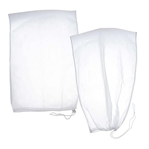 U.S. Pool Supply Fine Mesh Filter Bags for Leaf Vacuum Pool Cleaners, 2 Pack - Large 16" x 20" Replacement Net Bags, Locking Cord, Holds Leaves, Debris - Universal Fit, Leaf Terminator, Eater, Gulper