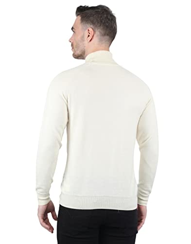 Image of Monte Carlo Men Wool High Neck Pullover Sweater