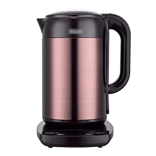 Tetera eléctrica de acero inoxidable de 1.7L miniatura 1