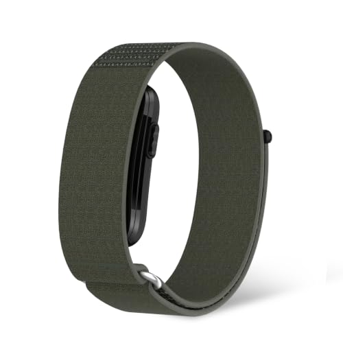 For Garmin CIRQA Smart Band �o���h �x���g �i�C������ �����o���h �i�C���� �ʋC���ɗD�� �_�炩�� �y�� �ʋC �ϏՌ� �ϋv�� (�O���[��)